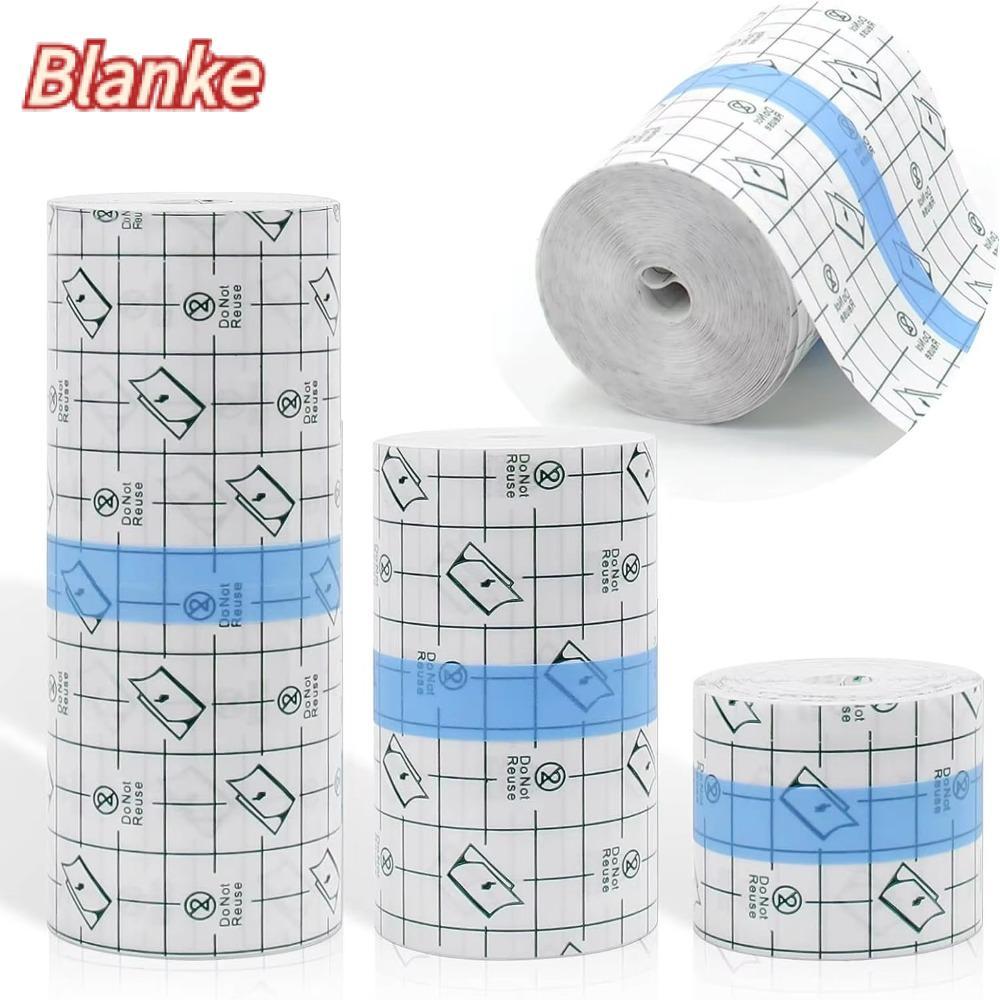 BLANKE Tattoo Aftercare ผ้าพันแผลกันน้ํา, 5M Multifunctional Collar Anti Foundation สติกเกอร์, เสื้อโปร่งใสป้องกันผิว Healing Anti Dirt Film สติกเกอร์