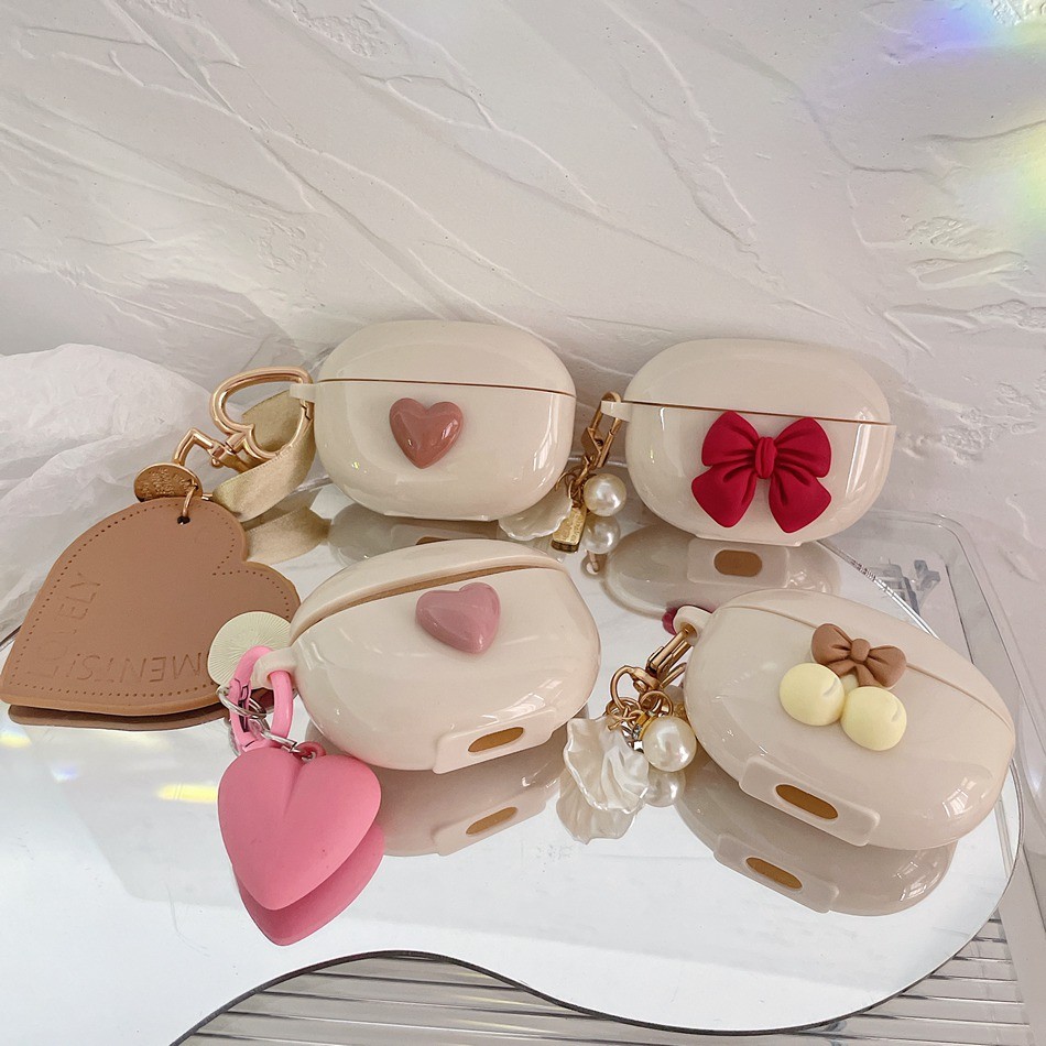 Ins การ์ตูนสําหรับ Soundcore K20i / R50i NC /R60i NC / R50i กรณี keychian & ซิลิโคนหูฟังสําหรับ Soun