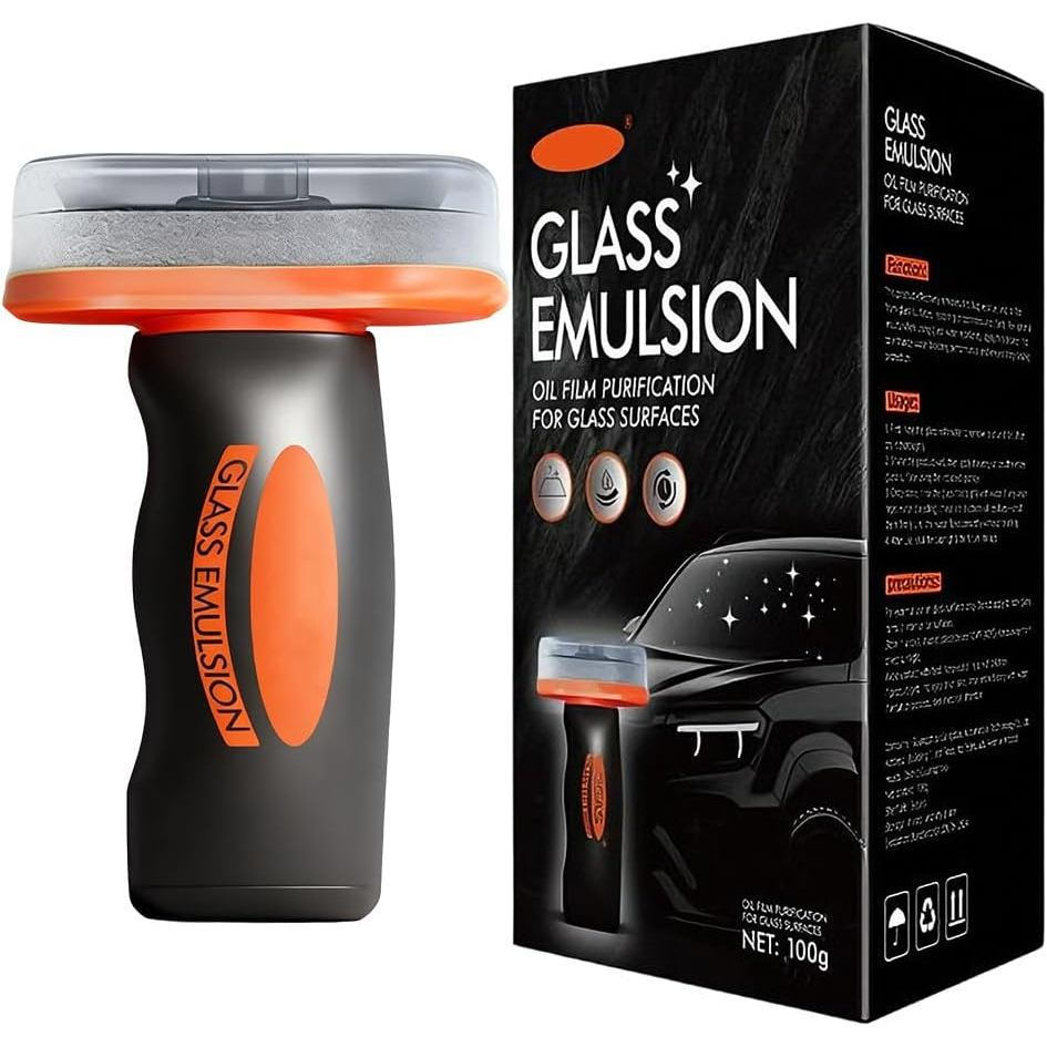 2025 น้ํายาล้างฟิล์มน้ํามันกระจกมือถือ, แปรงทําความสะอาดรถยนต์, Q4GlassGuardWindshieldCleaner & Oi
