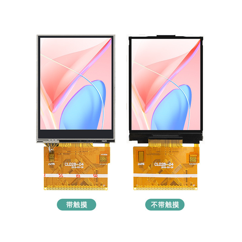 9 ซม.หน้าจอ LCD TFT อุปกรณ์จอแสดงผล LCD ST7789 Touch MCU พอร์ตขนาน 37PIN เชื่อม 816-Bit 9341