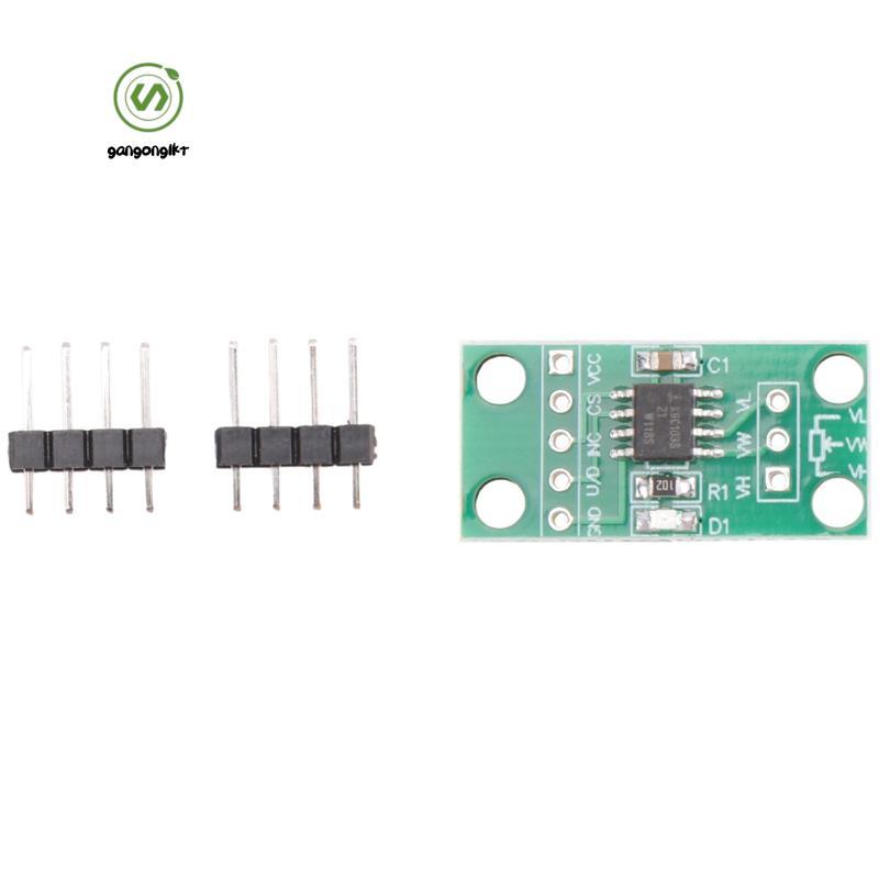 [gangong1kr]X9C103S Digital Potentiometer Module PC + โลหะ 100K 100Th Order Digital Potentiometer Ci