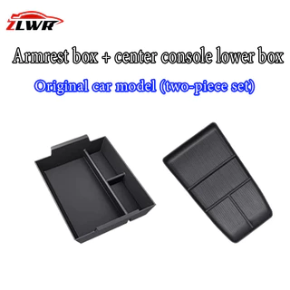 ZLWR ORA 5 กล่องเก็บของที่เท้าแขนวัสดุ ABS ทนต่อการขีดข่วนและทนต่อการสึกหรอกล่องเก็บเศษซากรถยนต์ภายใต้การควบคุมส่วนกลางอุปกรณ์ตกแต่งภายในรถยนต์อุปกรณ์เสริม