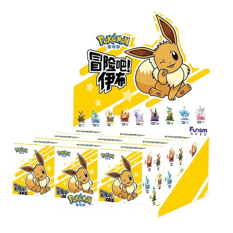 Funism Funism Pokémon Hand-Made Adventure Bar Fairy Eevee Mystery Box Pokémon Merchanted Gift