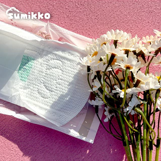 Sumikko ผ้าอนามัยกลางวัน กลางคืน 245 มิลลิเมตร-290 มิลลิเมตร ซอฟท์แอนด์ฟิต ผิวสัมผัสนุ่ม แบบมีปีก