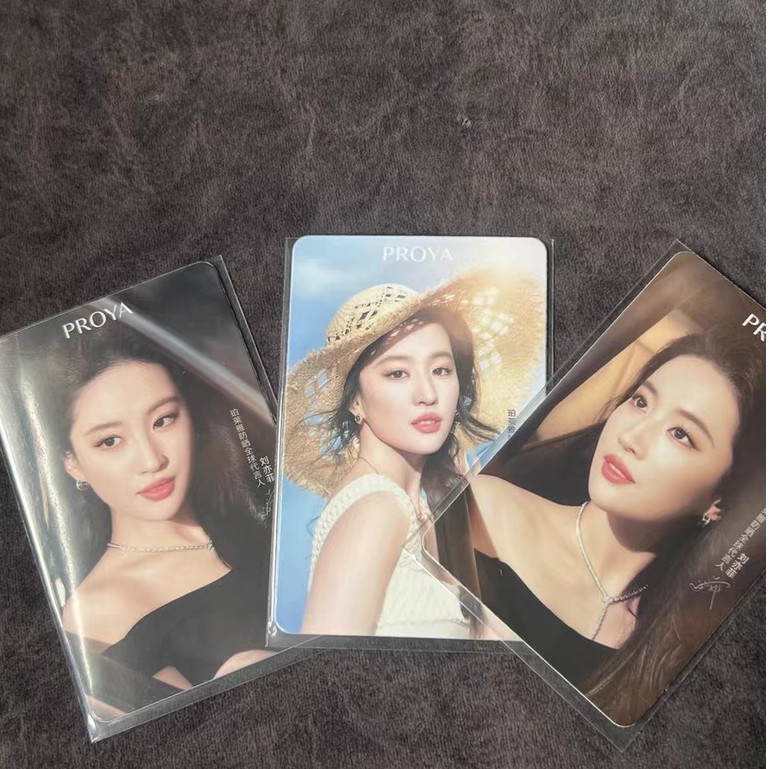 Crystal Liu Yifei photocards x PROYA