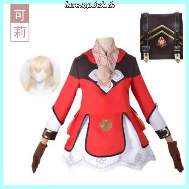 Genshin Impact Hutao Cosplay Costume Uniform Wig Cosplay Anime Game Hu Tao Chinese Style Halloween C