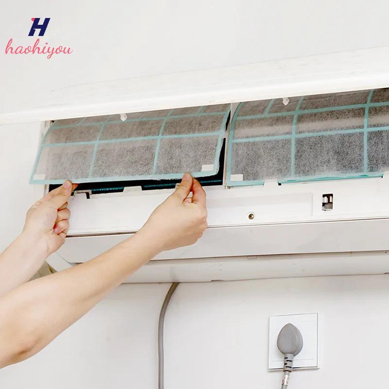 <haohiyou> 5 ชิ้นป้องกันฝุ่นเครื่องปรับอากาศ Vent กรองผ้าฝ้าย Cuttable Network Outlet ทําความสะอาด Purification Parts Air Vent กระดาษกรองฝุ่น Nice ราคา ถูกที่สุด ดีลบีเคเค แกลเลอรีภาพที่ 8
