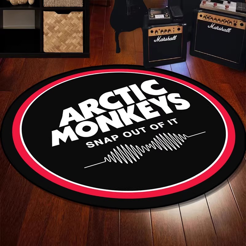 คุณภาพดี Arctic Monkeys Arctic Monkeys Arctic Monkey Band พรมปูพื้น Rack กลอง Anti-slip Shock Absorp