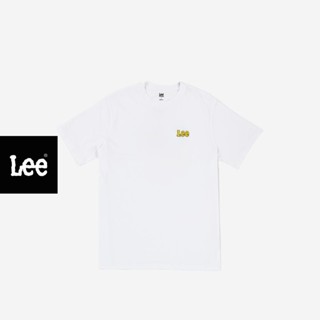 LEE เสื้อยืดแขนสั้นผู้ชาย รุ่น LE S425MTSSN50 สีขาว