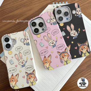 🚚ส่งจากไทย🚚 เคส กระต่ายน่ารัก For IPhone 17 16 15 14 13 12 11 Pro Max 11 13Pro X XR XS Max 7 8 Plus เคสโทรศัพท์ เคสหนัง