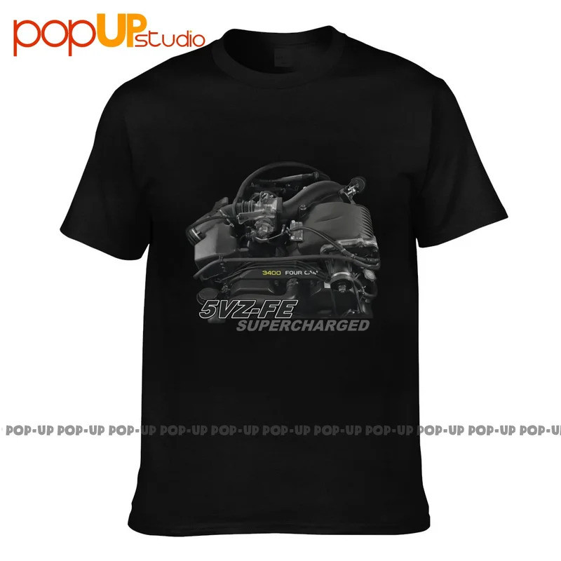 เสื้อยืด 5Vz Fe Trd Supercharger 4Runner Tacoma Engine 4Wd Overland คุณภาพดีที่สุดสำหรับใช้ในชีวิตปร