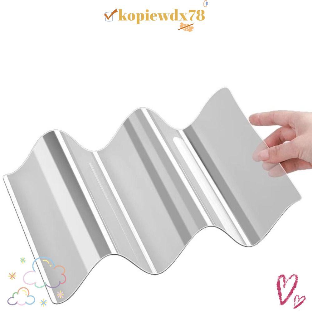 KOPIEWDX โต๊ะทํางาน, แผ่นรองเขียน PP กันน้ํา, นุ่มโปร่งใส A2/A3/A4/A5/16K การเขียน Backing Board นัก