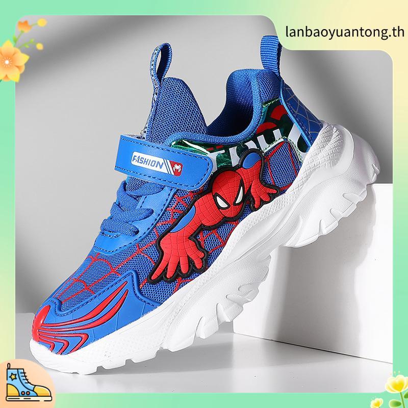 Cool Spiderman Fashion Boys LED Boots 3-7 Years / Vel Spider Light Up Boots for Boys Play Gift / Cas