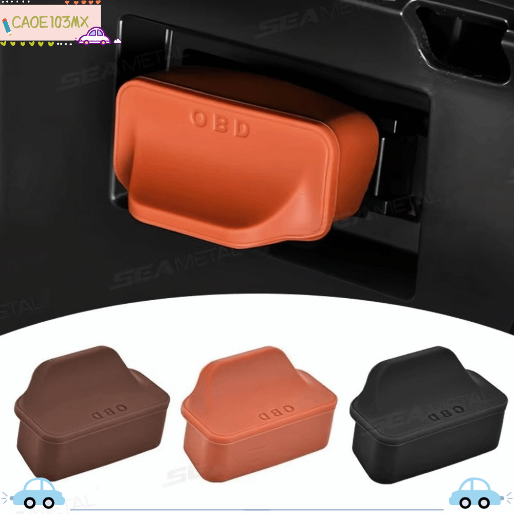 ฝาครอบพอร์ต ICAOE103 OBD, ซิลิโคนกันฝุ่นOBD Port Lock, การออกแบบที่จับที่ทนทานกันน้ําตัวเชื่อมต่อวินิจฉัยหมวก Universal Fit