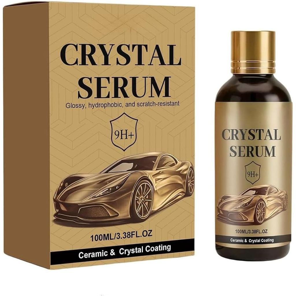 100ML PTZ Crystal Serum – Advanced Graphene Ceramic ting สําหรับรถยนต์, กราฟีน 9H, Ultimate Quick Ef