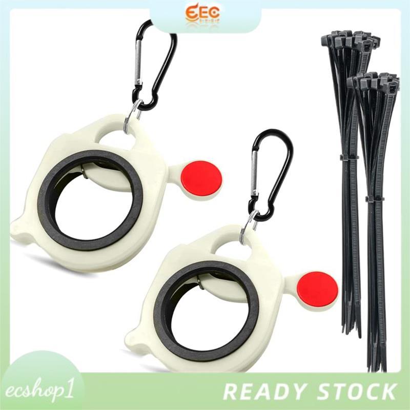 [ecshop1.ph] 2PCS สาย Zip Tie Organizer- สําหรับ Heavy Duty Ties และโลหะ Ties,Zip Ties สําหรับเครื่อ