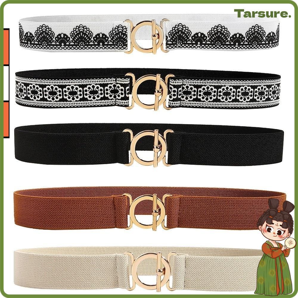 เข็มขัดยืดสำหรับผู้หญิง ปรับขนาดได้ 3 ซม. ออกแบบมาให้สวมใส่ง่ายและไม่เห็นขอบ เหมาะสำหรับใส่กางเกงยีนส์หรือกางเกงทั่วไป