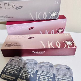 Nanalens/Olens รุ่น Moodnight 1 Day คอนแทคเลนส์รายวัน 10 คู่
