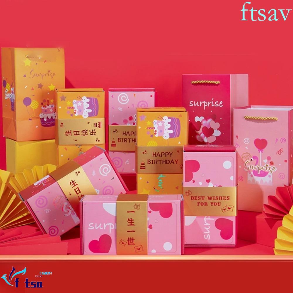 SWIFTSAVER Surprise Bounce Box, Paper Luxury Cash Explosion Gift Box, New Gift Box Fun Pop Up Surpri