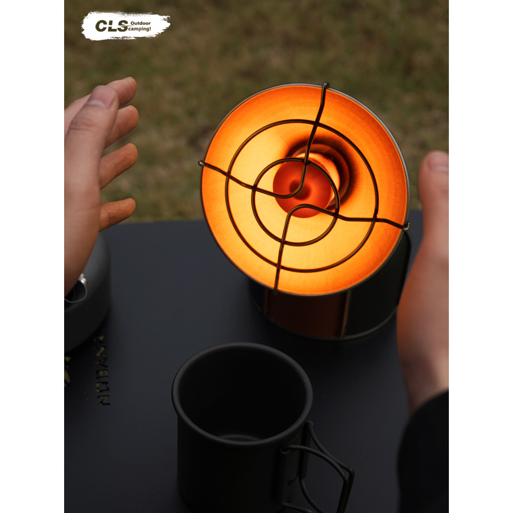 CLS Little Sun Camping เตาแก๊สพกพาขนาดเล็ก สำหรับตั้งแคมป์และตกปลา