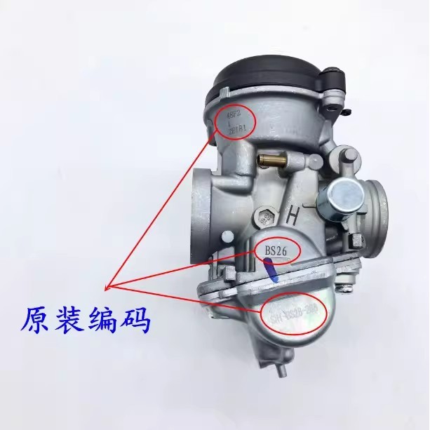 เหมาะสําหรับ Suzuki King EN125-A/2A/3A เพชรเสือดาว HJ125K-2GX125 GS125 คาร์บูเรเตอร์รถจักรยานยนต์