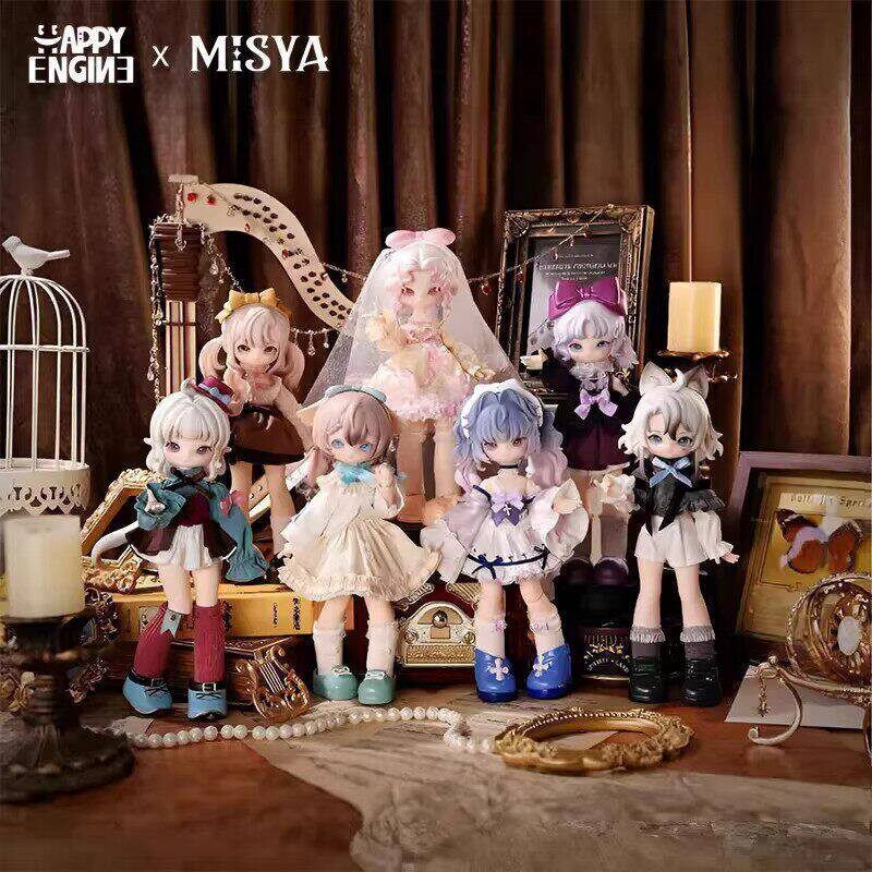 [สินค้าของแท้!จัดส่งภายใน 24 ชั่วโมง] Happy Engine Misia MISYA Monster Display Store Series 8 คะแนน BJD ตุ๊กตาเคลื่อนย้ายได้อินเทรนด์เล่นตกแต่งตุ๊กตาอินเทรนด์ตุ๊กตาทํามือตกแต่งของขวัญ