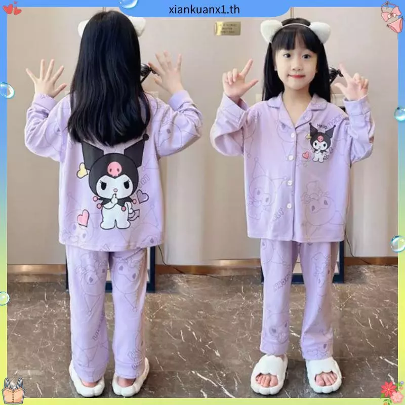 FAIRY_BABYชุดนอนมายเม ชุดนอนเด็กผู้หญิง 10 ขวบ ชุดนอนเด็กแขนยาว ชุดนอน sanrio ชุดนอนเด็กโต ผู้หญิง 12 15 ปี ชุดนอน hello kitty ชุดนอนเด็กผ้าคอตตอนนิ่ม ชุดนอนpochacco ชุดนอนแม่ลูก ชุดนอน kuromi ชุดนอนคู่แม่ลูก ชุดนอนเด็กหญิง ชุดนอนเด็กผ้าคอตตอน ชุดนอนนุ่มๆ thumbnail 4