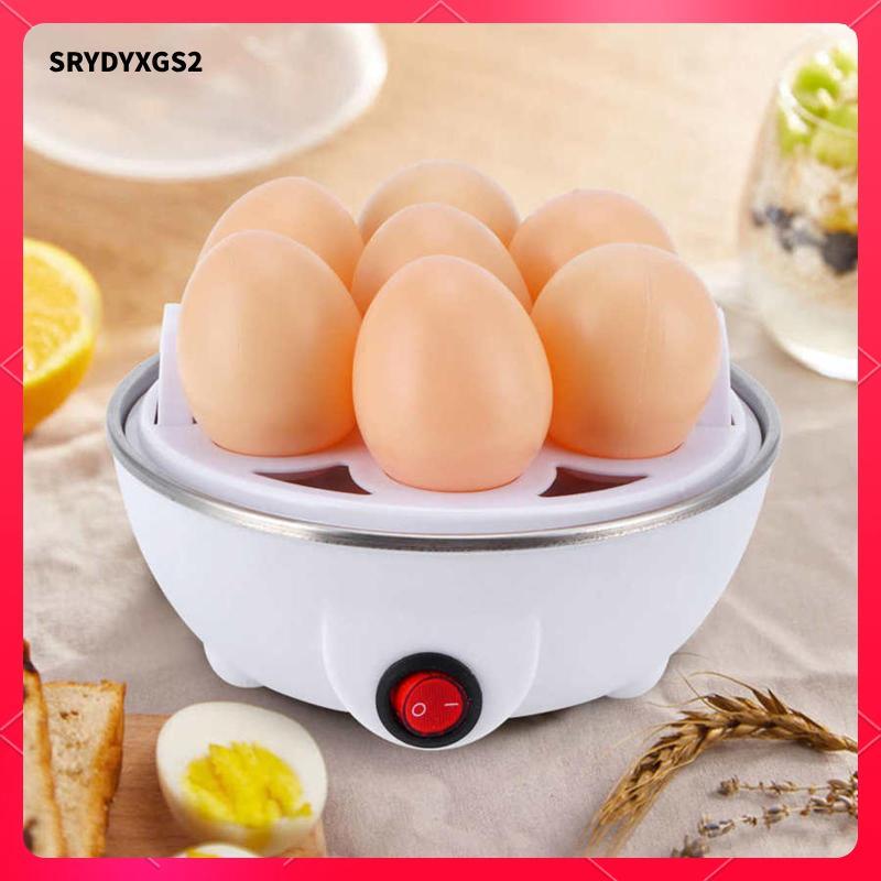 [Srydyxgs2] หม้อหุงไข่ต้ม 220V มัลติฟังก์ชั่นทําความสะอาดง่ายรับประทานอาหารสแตนเลส Anti Slip ฐานแบบพ