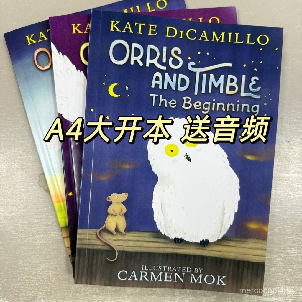 大开本英文 Orris และ Timble The Beginning 猫头 หนังสือเปิร์น小老文版3