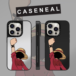 CASENEAL Anime boy back view mirror face อะคริลิคโปร่งใสเคสโทรศัพท์สําหรับiPhone 17 Pro Max 16 ProMax 15Pro 14 Plus 13 12 โทรศัพท์กันกระแทกขอบนุ่ม Hardป้องกันกรณี