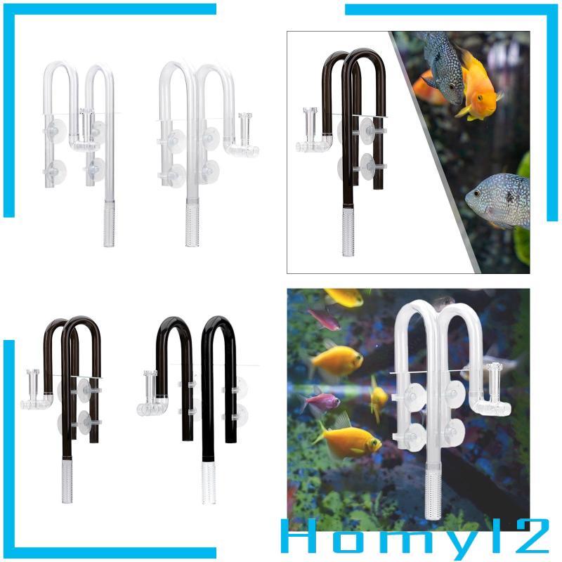 [HOMYL2] Aquarium Lily Pipe Aquarium Water Plants Tank Filter Inflow Outflow Lily Pipe