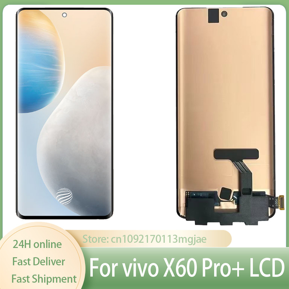 6.56 "AMOLED สําหรับ vivo X60 Pro + LCD V2056A V2047 สําหรับ vivo X60 Pro + หน้าจอ LCD เปลี่ยนชิ้นส่
