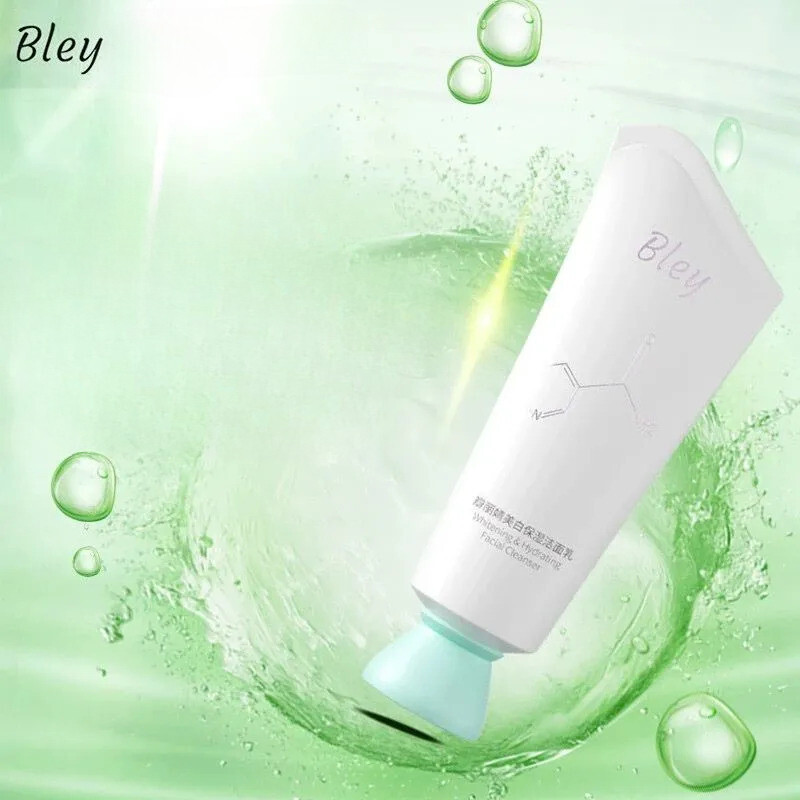优·Bley Whitening Spot Face Cleanser Whitening Moisturizing Facial Cleanser เคลียร์ผิวกระจ่างใส Skin 