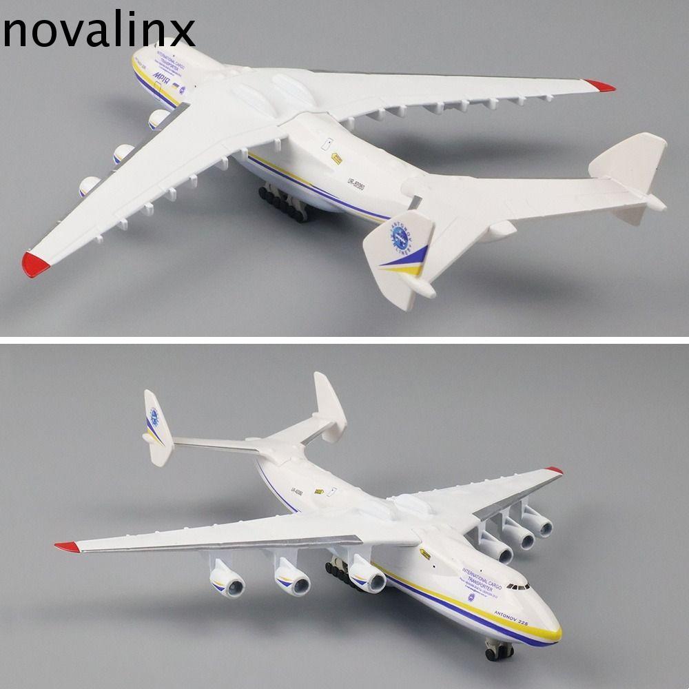 NOVALINX AN225 เครื่องบินรุ่น, 1/400 Scale Diecast Antonov an-225, เครื่องบินแบบคงที่ 20 ซม.จําลองโล