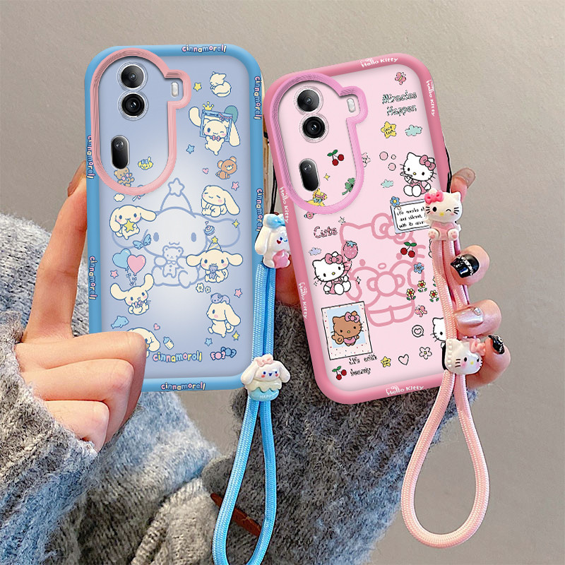 OPPO Reno 11 5G กรณี OPPO Reno 11 pro 5G กรณีน่ารัก Anti fall เคสโทรศัพท์ป้องกัน