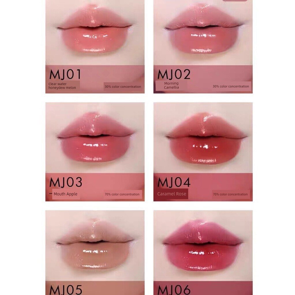ลิป ออยล์ ลิปมัน Aztk mj02mj03 Water Gloss Moisturizing Glass Lip Jelly
