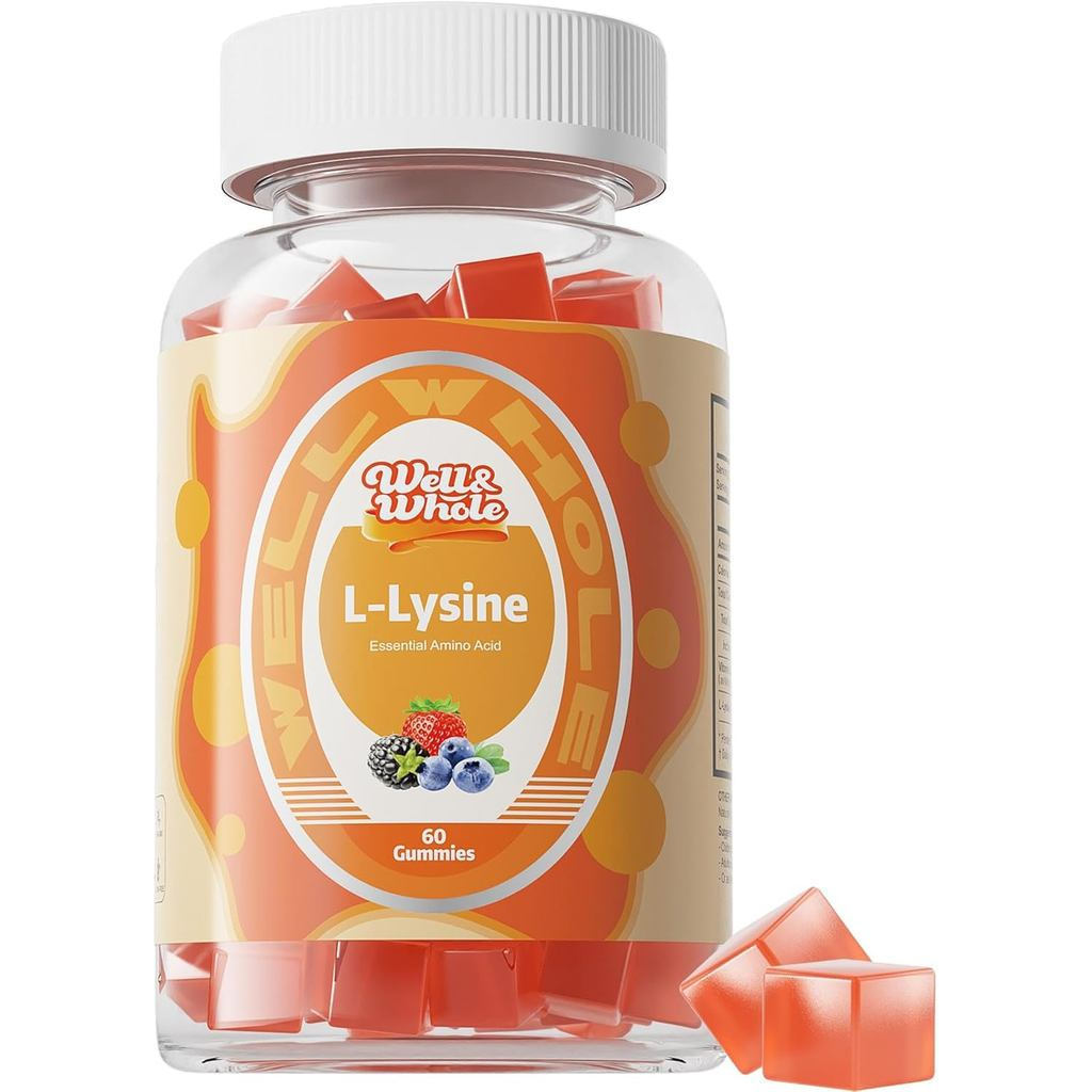 Leucine gummies1000mg-Leucine สําหรับเด็กและแผลเย็น*รองรับ Women-Vitamin B12บรรจุleucine gummies-Pur