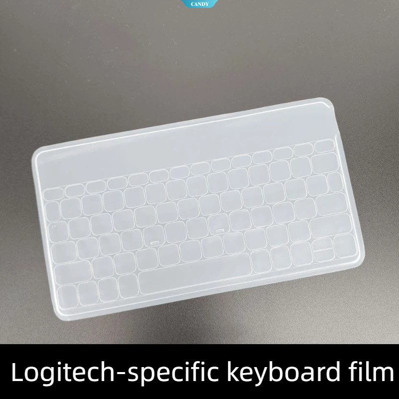 ตัวป้องกันแป้นพิมพ์ซิลิโคนสําหรับ Logitech KEYS TO-GO - ฝาครอบกันฝุ่นสําหรับเดสก์ท็อปและแล็ปท็อป [ZK