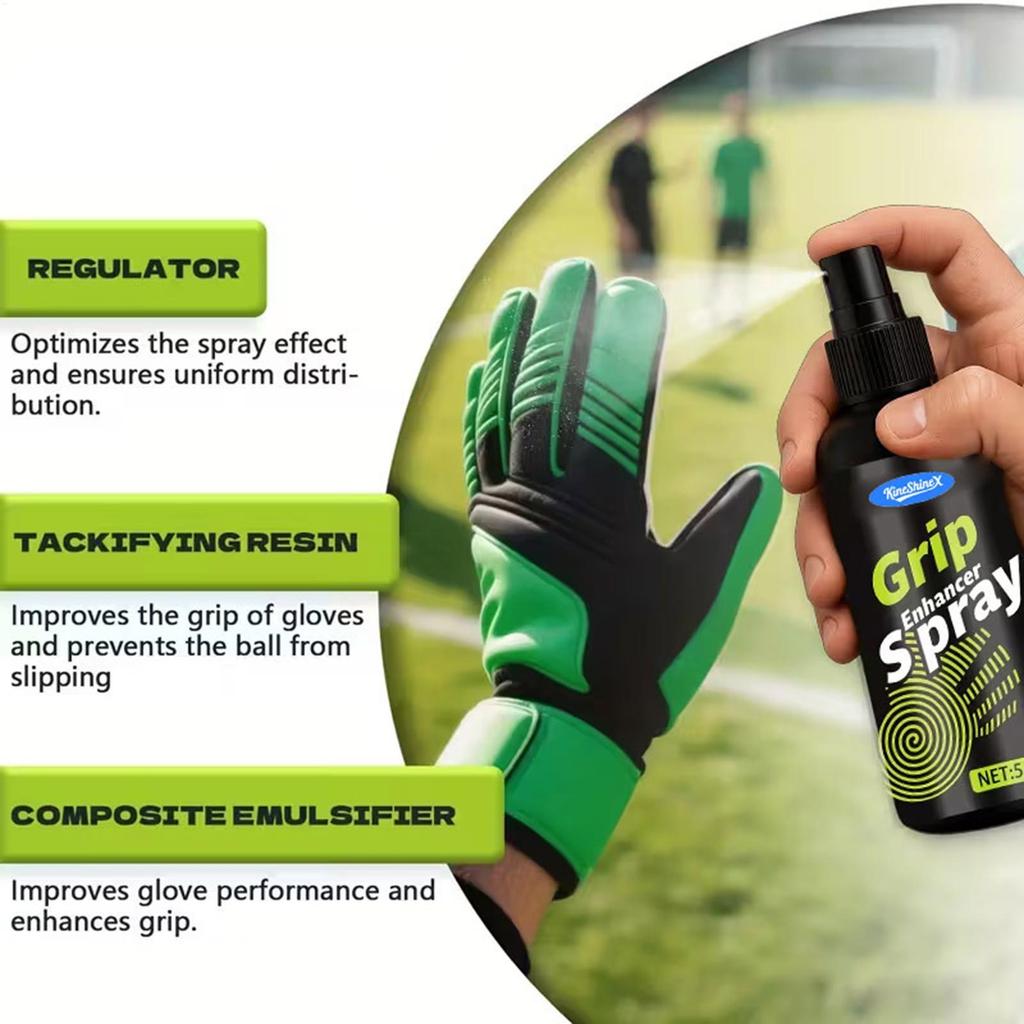 สเปรย์เพิ่มการยึดเกาะ 55ml สำหรับถุงมือโกล์ ใช้งานได้กับฟุตบอล, วอลเลย์บอล, เบสบอล และมวย - รูปที่ 7