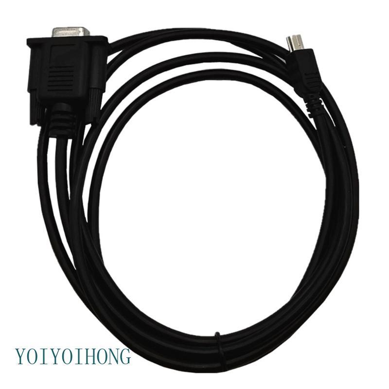 YOI Mini USB Male to RS232 DB9 9Pin Female Adapter Entension Cable 9Pin to 5Pin