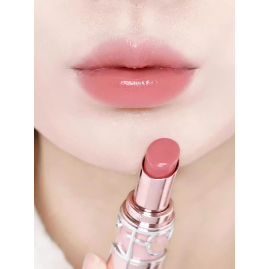 แบรนด์ใหญ่ Shengjia Powder Round Tube Lip Balm ลิปสติก Medium Sample (หลอดอลูมิเนียม 1.6g) 1B 3B 5B 