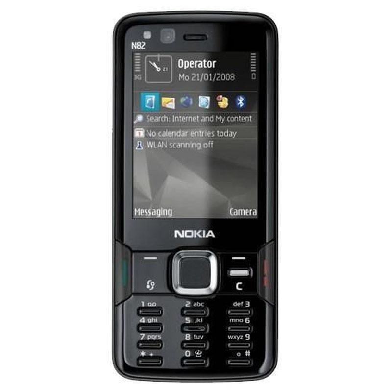 Nokia/Nokia N82 ปุ่มตรงโทรศัพท์นักเรียนคลาสสิกผู้สูงอายุโทรศัพท์สํารอง WIFI3G โทรศัพท์มือถือ w