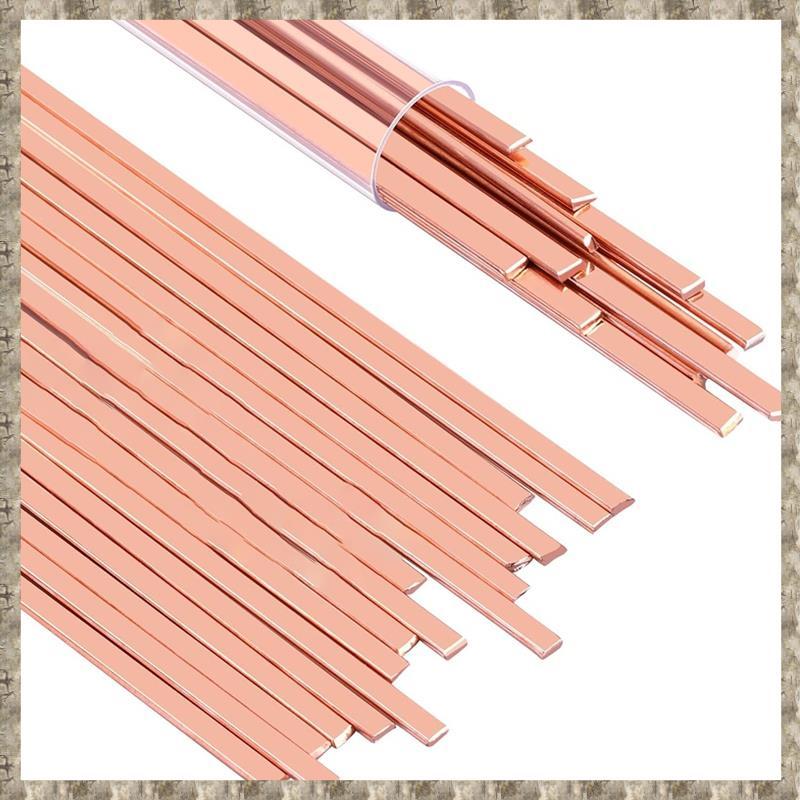 [zv0lma8i] Brazing Rods 15 Sticks สําหรับเครื่องปรับอากาศ ตู้เย็น เก็บความเย็น HVAC Unit-Welding Rod