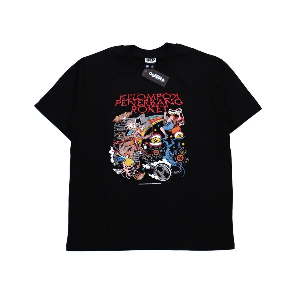 เสื้อยืด ROCKET FLIGHT GROUP - ACTION BOY (สีดํา)