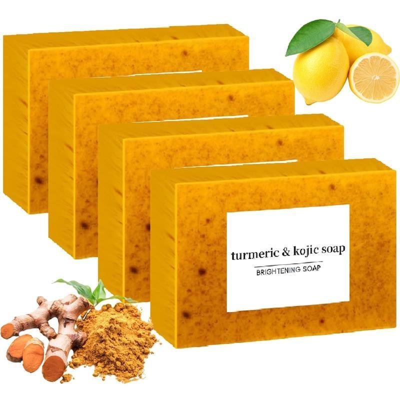 Kojic Turmeric Face Soap, Kojic Soap, Face Cleansing Soap, Turmeric Face and Body Soap, Kojic Face a