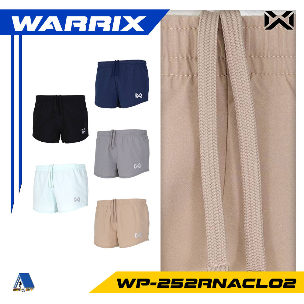 WARRIX กางเกงวิ่ง รหัส WP-252RNACL02 เนื้อผ้า โพลีเอสเตอร์