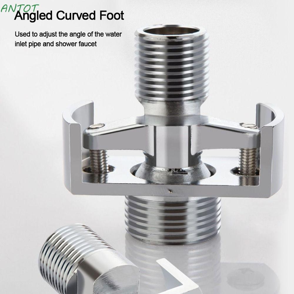 ANTOT Eccentric Screw Corner Shower Mixer Tap Dardware Connecting Accessories Bathroom Shower Faucet