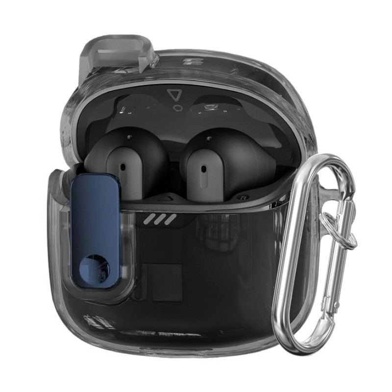 โปร่งใส TPU เคสหูฟังสําหรับ JBL TUNE FLEX2 ชุดหูฟังบลูทูธแขนป้องกันน่ารัก Shell Anti-fall Protector Cover