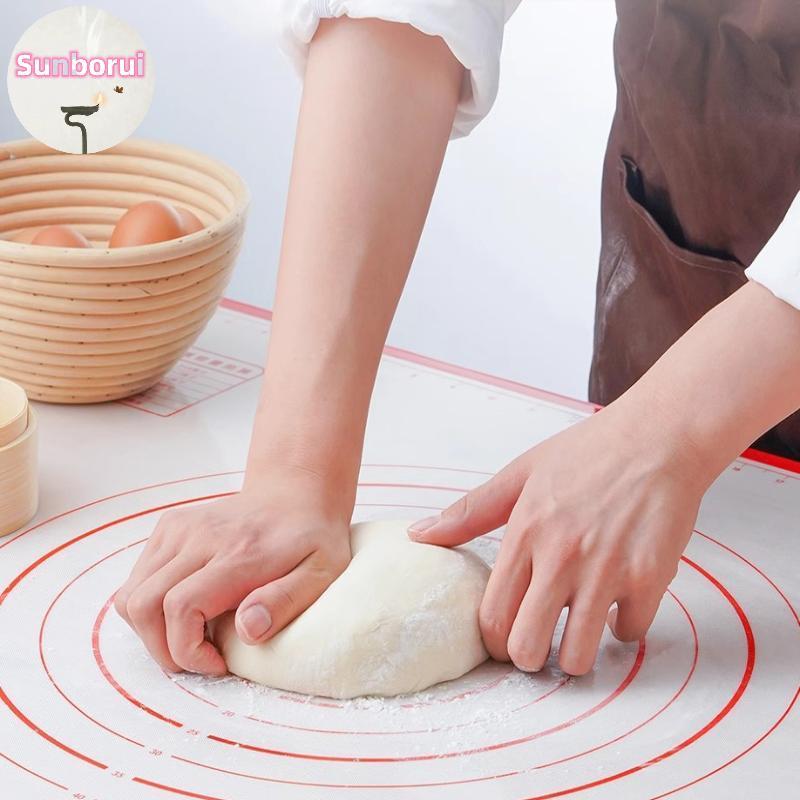 Sunborui ซิลิโคนเบเกอรี่ Mat Pastry Rolling นวด Pad ครัวเครปพิซซ่าแป้ง Non-Stick Pan Pastry Mat TH