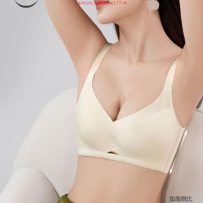 เสื้อใน Wacoal Basic Bra สีเบจ (BE) มีโครง 4/5 คัพ เก็บทรง ฟองบาง ลำตัวใหญ่ เก็บเนื้อข้างๆ 4 ตะขอ บร